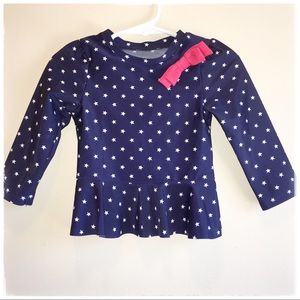 Cat & Jack Beach Cover Up Patriotic long sleeve